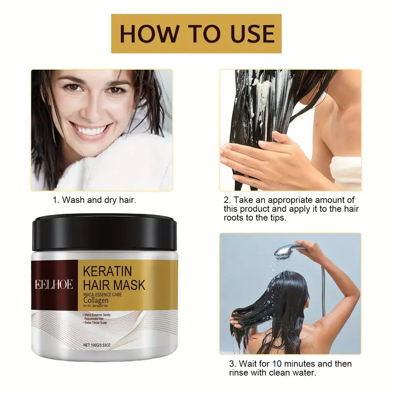 Karaselle Hair Mask – Deep Repair & Shine for Dry, Damaged Hair