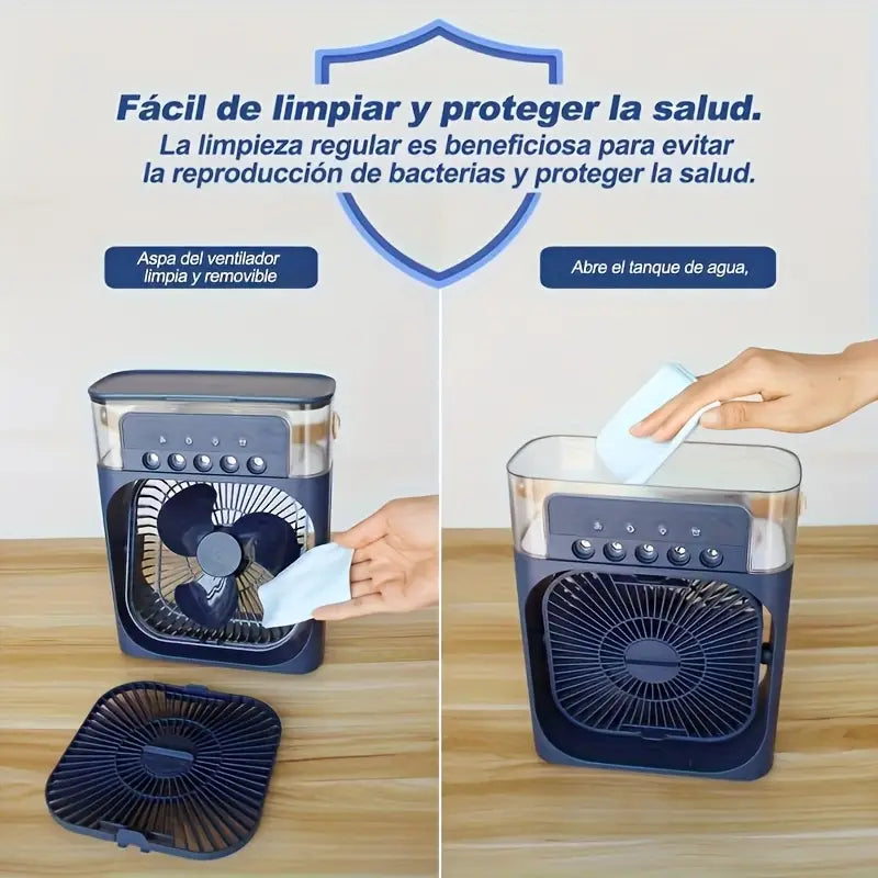 Portable Humidifier Fan & Mini Air Cooler