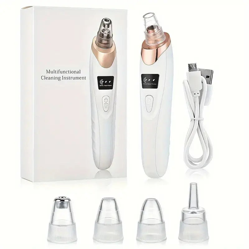 🧼 Mini Blackhead Remover Vacuum – Pore Cleaner & Facial Suction Tool