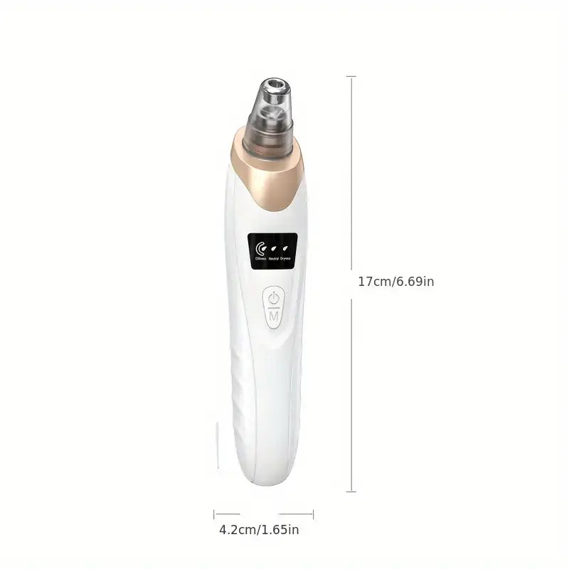 🧼 Mini Blackhead Remover Vacuum – Pore Cleaner & Facial Suction Tool