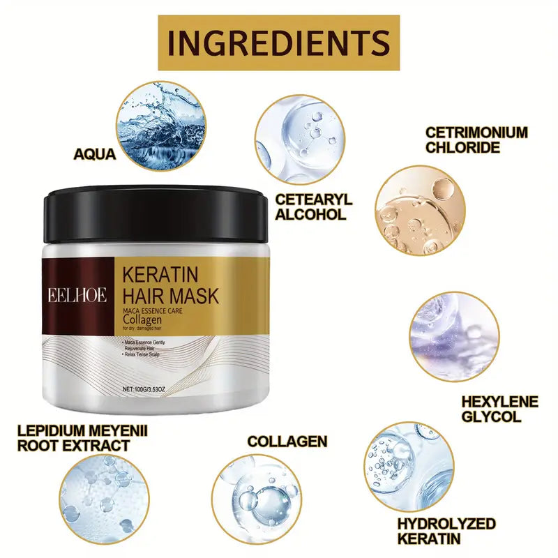 Karaselle Hair Mask – Deep Repair & Shine for Dry, Damaged Hair