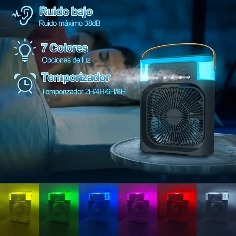Portable Humidifier Fan & Mini Air Cooler